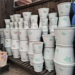 Woodlodge 38cm Butterfly Mix Pot (Choice Of 3) -Outdoor Garden Care 30179012 4