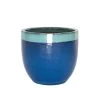Woodlodge 26cm Sapphire Two Tone Egg Pot -Outdoor Garden Care 30179022 7175c67c 877c 41a9 b3d5 dff56ecda4ad