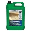 Ronseal 5 Litre Decking Cleaner And Reviver -Outdoor Garden Care 5010214826926