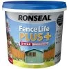 Ronseal 5 Litre Sage Green Fence Life Plus Paint -Outdoor Garden Care 5010214876273 1bc1d652 17d0 4695 85f9 3f464e3c5fc1