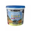 Ronseal 5 Litre Slate Grey Fence Life Plus Paint -Outdoor Garden Care 5010214876297 ca406419 bfad 4d30 b346 5e8518d23268