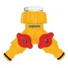 Hozelock Dual Tap Connector -Outdoor Garden Care 5010646057042 195fc67f 5de7 46d7 b035 3bef6fb4e9f3