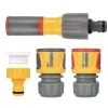 Hozelock 3-in-1 Nozzle Plus & Fittings Starter Set -Outdoor Garden Care 5010646064057 7c5d1161 dc0d 4e69 b999 e6686f086c6d