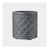 Stewarts 44cm Lead Effect Round Planter -Outdoor Garden Care 5011431106310