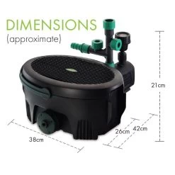 Blagdon Inpond Waterfall 6 In 1 9000 Pond Pump & Filter - Large Pond -Outdoor Garden Care 5015368054348 3