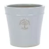Woodlodge 41cm Pastel Grey Glazed Heritage Pot -Outdoor Garden Care 5021346425086