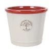 Woodlodge 40cm Red Rim Heritage Glazed Pot -Outdoor Garden Care 5021346501254