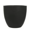 Woodlodge 44cm Black Polylite Egg Planter -Outdoor Garden Care 5021346504002