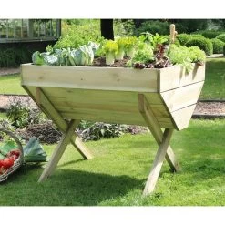 Zest 4 Leisure 1m Wooden Vegetable Bed -Outdoor Garden Care 5027003000047 2