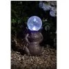 Smart Solar 41cm Gazing Frog Colour Changing Light -Outdoor Garden Care 5050642007689