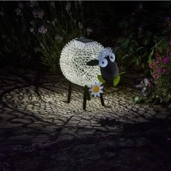 Smart Solar 26cm Dolly Sheep Silhouette -Outdoor Garden Care 5050642012089 4