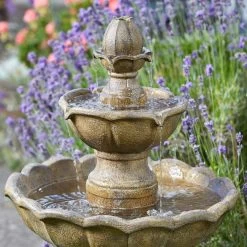 Smart Solar 98cm 3-Tier Kingsbury Solar Water Feature -Outdoor Garden Care 5050642013253 3