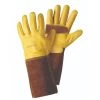 Briers Golden Ultimate Leather Gauntlets - Large (one Size) -Outdoor Garden Care 5050642049085