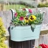 Smart Garden 30cm (12") Sage Fence & Balcony Hanging Planter -Outdoor Garden Care 5050642049757