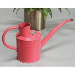 Smart Garden 1 Litre Coral Pink Home & Balcony Steel Watering Can -Outdoor Garden Care 5050642069946 3
