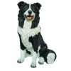 Vivid Arts 44cm Sitting Sheepdog - XRL-SSDG-A -Outdoor Garden Care 5055195021847