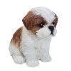Vivid Arts 17cm Brown Shih-Tzu Puppy Pet Pals - PP-STZU -Outdoor Garden Care 5055195023278