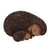 Vivid Arts 22cm Mother & Baby Hedgehog - XRL-HH07-B -Outdoor Garden Care 5055195023643