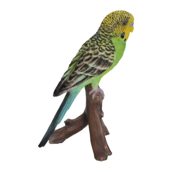Vivid Arts 16cm Green Budgerigar Pet Pal - PP-BDG4-F 3 Vivid Arts 16cm Green Budgerigar Pet Pal - PP-BDG4-F