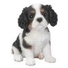 Vivid Arts 16cm Pet Pals Tricolour King Charles Puppy -Outdoor Garden Care 5055195026439