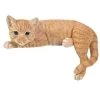 Vivid Arts 31cm Ginger Laying Cat - XRL-DC65-B -Outdoor Garden Care 5055195033567