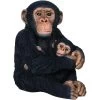 Vivid Arts 36cm Mother And Baby Chimp - XRL-CHM8-B -Outdoor Garden Care 5055195035974
