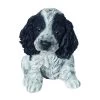 Vivid Arts Black & White Cocker Spaniel Puppy - PP-CKB -Outdoor Garden Care 5055195036759