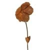 Wilstone 127cm Iron Poppy Flower Garden
