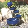 Bermuda 52cm The Ocean Cascade Solar Powered Water Feature -Outdoor Garden Care 5060512213133