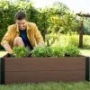 Keter 106cm Rectangular Garden Bed - Maple Brown -Outdoor Garden Care 7290112633521 2
