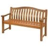 Alexander Rose 5ft Cornis Turnberry Wooden Bench -Outdoor Garden Care 802738017745