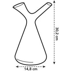 Elho 1.7 Litre Warm Grey Plunge Watering Can -Outdoor Garden Care 8711904302726 3