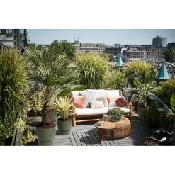 Elho 25cm Leaf Green Greenville Round Planter -Outdoor Garden Care 8711904332433 5