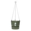 Elho 24cm Leaf Green Greenville Hanging Basket Planter -Outdoor Garden Care 8711904332440 06688a50 9ce1 48ad aace e63bf1992666