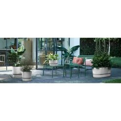 Elho 25cm Living Concrete Greenville Round Planter 9 Elho 25cm Living Concrete Greenville Round Planter -Outdoor Garden Care 8711904345716 4