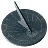Fallen Fruits Round Slate Sundial -Outdoor Garden Care 8714982014222