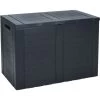 Koopman 75cm Anthracite Cushion Storage Box 1 Koopman 75cm Anthracite Cushion Storage Box -Outdoor Garden Care 8720573205559